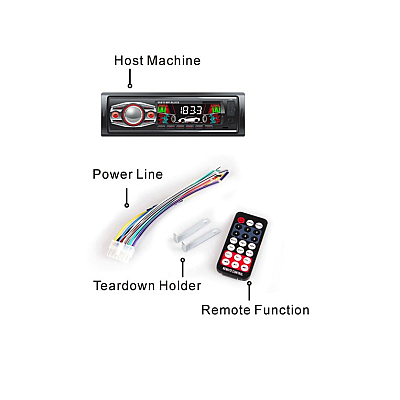 Player auto PA6247 cu display LCD si telecomanda