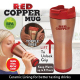 Cana Termos Red Copper Mug cu interior ceramic