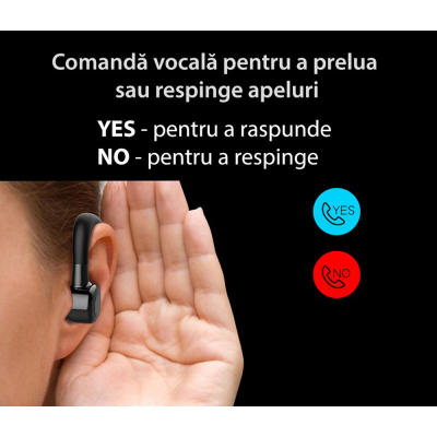 Casca bluetooth Smart Wireless V8