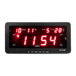 Ceas digital LED  CX-2158 cu functie de alarma data temperatura