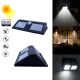 Lampa solara XF 6029 2 x 20 LED cu senzor de miscare si lumina