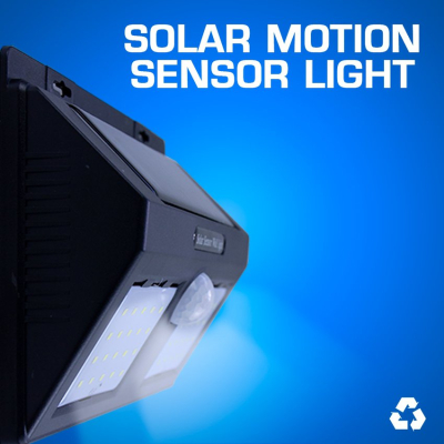 Lampa solara XF 6029 2 x 20 LED cu senzor de miscare si lumina