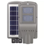 Lampa stradala cu leduri 40 w, panou solar, senzor de noapte/zi