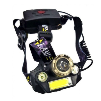 Lanterna de CAP cu zoom T44, LED Q5, COB, T6