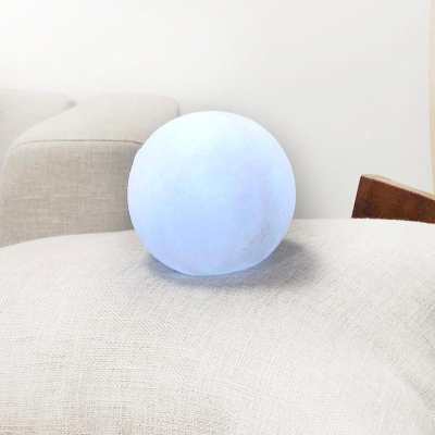 Luna luminoasa cu suport metalic, diametru 13 cm