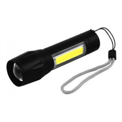 Mini lanterna C812 cu 3 trepte iluminare si USB