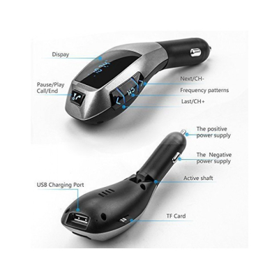 Modulator Masina Bluetooth X5, Handsfree, Port USB, Slot Card MicroSD
