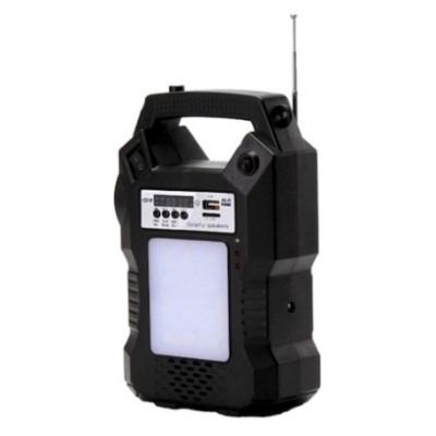 Pachet Solar Cu Lanterna, Radio FM, MP3, USB, Slot MicroSD