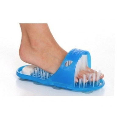 Papuc de baie cu ventuze si perii pentru masaj Easy Feet