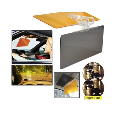 Parasolar HD Visor / Vision Auto 2in1 Pentru Zi/Noapte