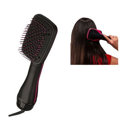 Perie electrica cu aer cald One step PATRAT, 1000 W, varfuri rotunjite