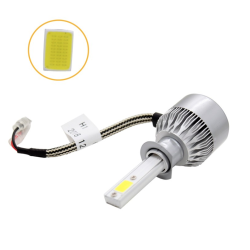 Set 2 Lampi LED C6 H1 Lumina ALBA 6500K 55W 7600 lumeni/ set Set 2 Lampi LED C6 H1 Lumina ALBA 6500K 55W 7600 lumeni/ set