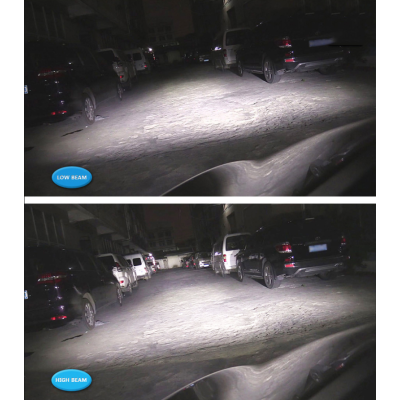 Set 2 Lampi LED C6 H1 Lumina ALBA 6500K 55W 7600 lumeni/ set