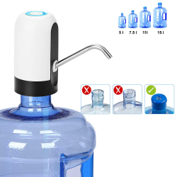 Set 2 Pompa electrica cu incarcare USB pentru bidoane apa