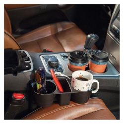 Set 2 Suport auto multifunctional Car Valet  Negru
