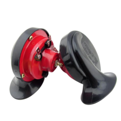 Set 2 X Claxon ROSU 12V Auto universal  