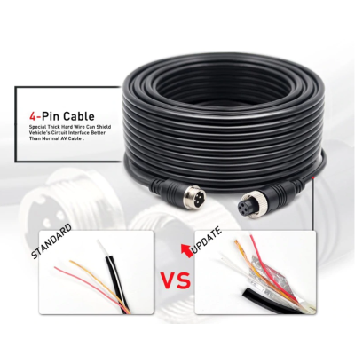 Set Monitor auto 2 camere metalice pentru tiruri  autocare  camioane