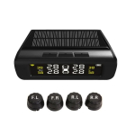 UB Sistem wireless monitorizare presiunea ROTI Display cu incarcare solara + 4 Capace 