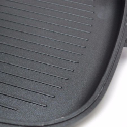 Tigaie Grill Dubla 32 cm  Garnitura Silicon   Maner Magnetic