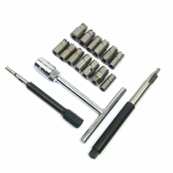 Trusa 17 freze pentru reconditionarea injectoarelor