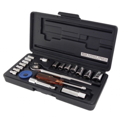 Trusa 21 piese 1/2 scule cu clichet