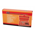 Trusa 46 Piese chei tubulare si biti 