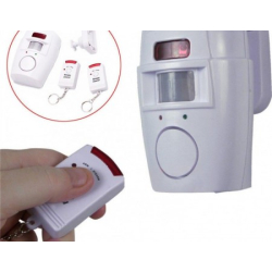 Alarma Cu 2 telecomenzi si Senzor De Miscare Alarma Cu 2 telecomenzi si Senzor De Miscare