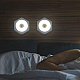 Set 3 Lampi Hexagonale LED Cob cu telecomanda si Butoane individuale