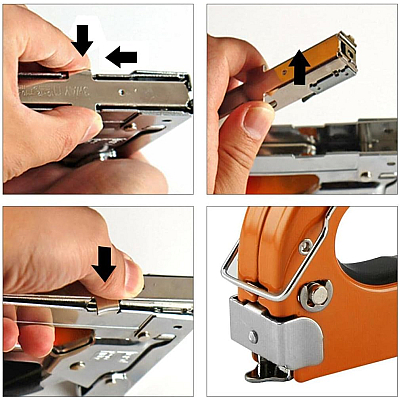 Capsator Tapiterie Manual 3 in 1 Reglabil + 100 Capse