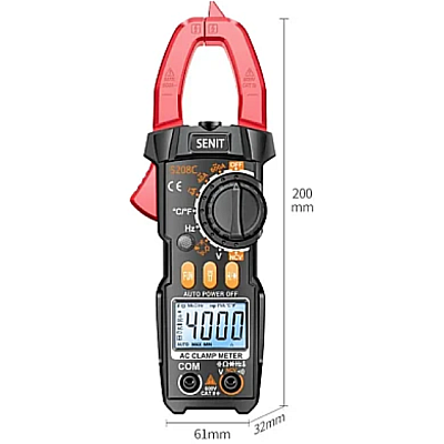 Cleste ampermetric digital S208 pentru masurare tensiune intensitate rezistenta diode si continuite in circuit Cleste ampermetric digital S208 pentru masurare tensiune intensitate rezistenta diode si continuite in circuit