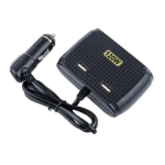 Priza auto cu 5 iesiri NO.1512 TIPLA 120W (2 x usb)