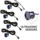 Set 4 Senzori Parcare NEGRI cu afisaj LED HA