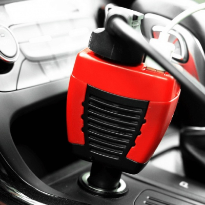 Invertor Auto 12v 150w Rosu de Tensiune la Bricheta