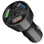 Incarcator Auto cu Incarcare Rapida si 3 USB putere 55W Incarcator Auto cu Incarcare Rapida si 3 USB putere 55W