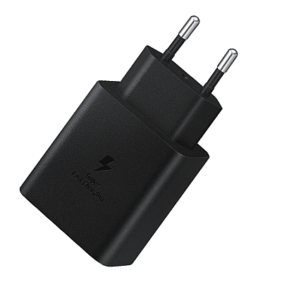 Adaptor Priza USB C 45W Incarcator Travel Super Fast Charging Negru