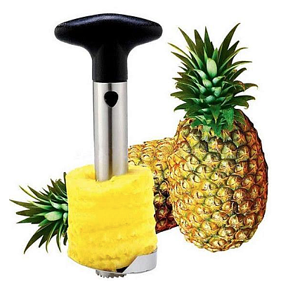 Aparat pentru decojit/feliat ananas