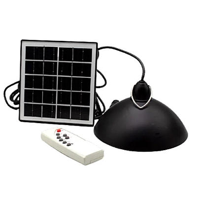 Aplica cu bec led VR-8620 panou solar si telecomanda 20w
