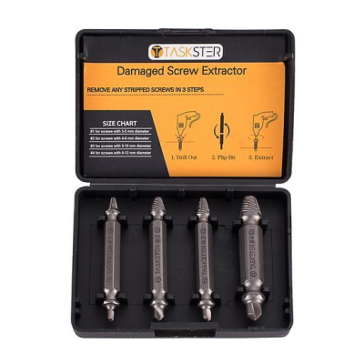 Set 4 EXTRACTOARE suruburi bormasina cutie neagra Set 4 EXTRACTOARE suruburi bormasina cutie neagra