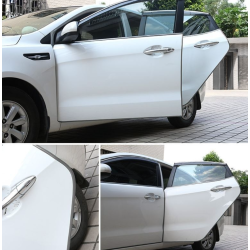 Banda Protectie Usi Auto din Cauciuc Gri 5M  Banda Protectie Usi Auto din Cauciuc Gri 5M