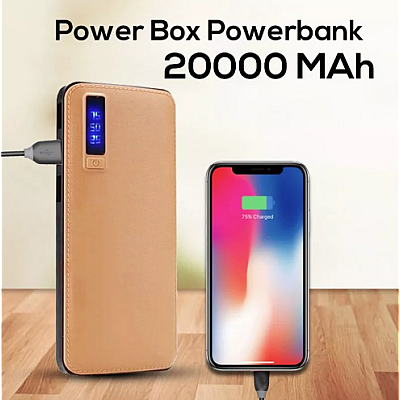 UB Baterie externa Power 20.000 mAh 3 USB Alb