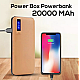 UB Baterie externa Power 20.000 mAh 3 USB Alb