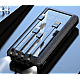 Baterie externa solara cu Cablu Lightning USB-C USB-A și MicroUSB - 10000mAh