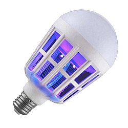 Bec LED Anti Insecte cu lumina alba naturala puternica 15W E27