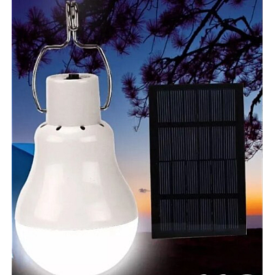 Bec LED Panou SOLAR 5W pentru Camping