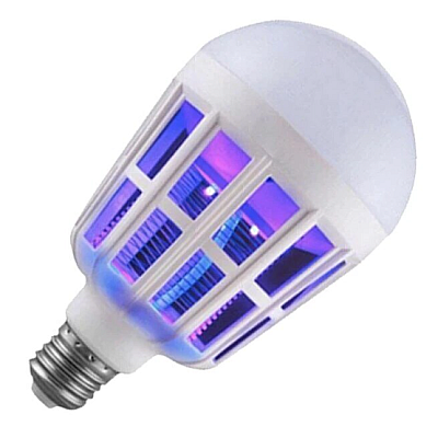 Bec Led 2 in1 Cu Lampa UV Impotriva insectelor15W E27