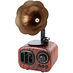 Boxa tip gramofon cu wireless din lemn B5