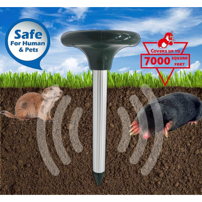 Aparat ROTUND solar cu ultrasunete impotriva cartitelor ZD