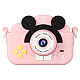 Camera Foto/Video Pentru Copii Ecran HD Camera Selfie MICKEY ROZ