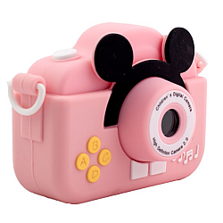 Camera Foto/Video Pentru Copii Ecran HD Camera Selfie MICKEY ROZ