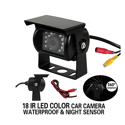 Camera Retrovizoare 18 LED DC 12 V